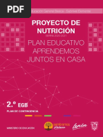 2 Proyecto de Nutrición - Segundo Grado - 26 de Noviembre de 2020