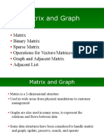 Matrix and Graph