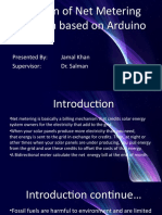 Design of Net Metering System Based On Arduino