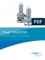 Flygt 5100 Serisi Çamur Pompaları