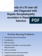 A Case Study of A 30 Year Old Male Client Diagnosed With Hepatic Encephalopathy Secondary To Hepatitis B Infection