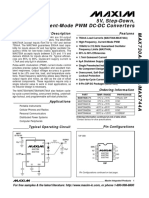 5V, Step-Down, Current-Mode PWM DC-DC Converters