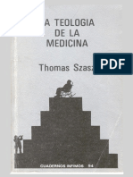 La Teologia de La Medicina - Thomas Szasz