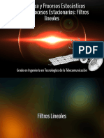 Tema - 6-3 - Procesos Estacionarios - Filtros Lineales