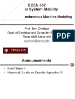 Lecture 7 Synchronous Machine Modeling