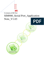 SIM900 - Serial Port - Application Note - V1.03