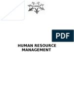 Human Resource Management