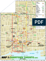 Downtown Map of Toronto