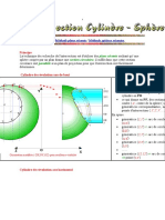 Cylindre Sphére