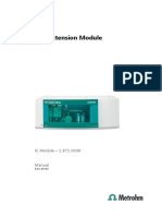 Manual 872 Extension Module IC Module