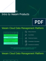 Veeam Basics: Intro To Veeam Products: Product Demo