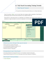 Tally Payroll Tutorial - Tally Payroll Accounting Training Tutorials