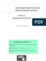 Sanitation Standard Operating Procedures (Prosedur Operasi Standar Sanitasi) Kunci 1: Keamanan Air Dan Es