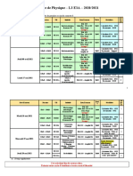 Affichage Planning Examens S6 L3 E3A 20 - 21