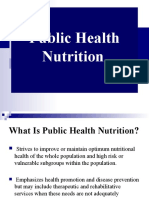 Public Health Nutrition