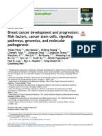 Breast Cancer Development and Progression: Risk Factors, Cancer Stem Cells, Signaling Pathways, Genomics, and Molecular Pathogenesis