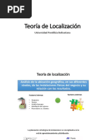 Teoría de Localización