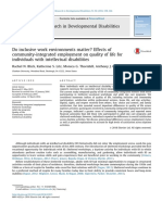 Research in Developmental Disabilities: Rachel N. Blick, Katherine S. Litz, Monica G. Thornhill, Anthony J. Goreczny