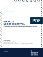 Esp. Contencioso Administrativo - Módulo 2 - Medios de Control