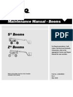 Maintenance Manual - Booms