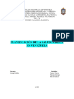 Planificación de Salud Pública en Venezuela