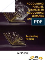 Accounting Policies, Changes in Accounting Estimates and Errors: MFRS 108