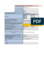 Candidate Brief Questionnaire For Non-Saudis