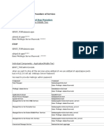 R122 - Start and Stop Procedure of Services