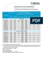 API 5L Pipe Specification (PSL1, PSL2, SOUR SERVICE)