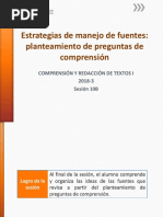 N01I-10B-Planteamiento de Preguntas de Comprensión (PPT) - 2018-3