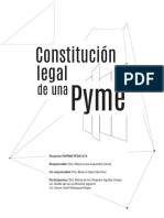 Constitucion Legal de Una PYME