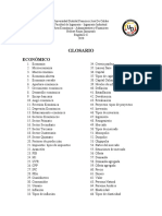 Glosario Economico, Administrativo y Financiero