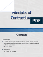 Chapter 4 Principles of Contract Law 