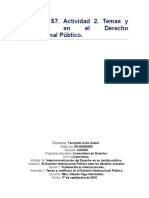 M14. U3. S7. Actividad 2. Temas y Conflictos en El Derecho Internacional Público