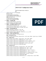 RL - GPON OLT Simple Configuration Guide