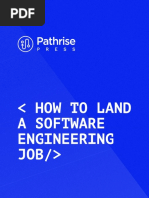 How To Land A Software Engineering Job