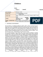 Activity Proposal BERT Training Sample