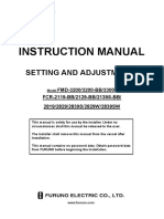 Fmd3200 Fcr2xx9 Settings and Adjustments