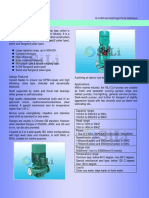 Design Features Applications: CLH Vertical Centrifugal Pump Catalogue