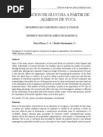 Revision Bibliografica - Obtencion de Glucosa A Partir de Yuca (2021)