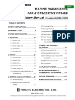 Installation Manual: Marine Radar/Arpa FAR-2137S/2837S/2137S-BB