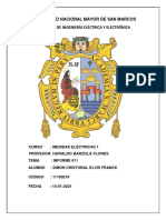 Informe #11 Laboratorio Medidas Electricas 1 (Simon Cristobal 11190219)