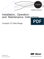 Installation, Operation and Maintenance Instructions: Compact EZ Strip Range