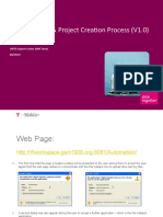 File Upload & Project Creation Process (V1.0) : (Actix One - Automation)