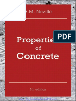 Properties of Concrete Fifth Edition A. M. Neville PDF