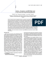 Ascorbyl Palmitate, Gamma Tocopherol and Edta Affect Lipid Oxidation N Fish Oil Enriched Salad Dressing Differently