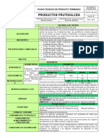 Ficha Tecnica Bocadillo Denominacion Tradicional Formato Nuevo