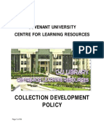 CLR Collection Development Policy