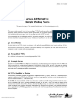 Sample Forms WPS PQR