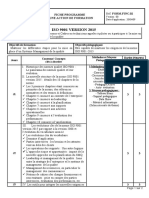 ISO 9001 V 2015 Programme